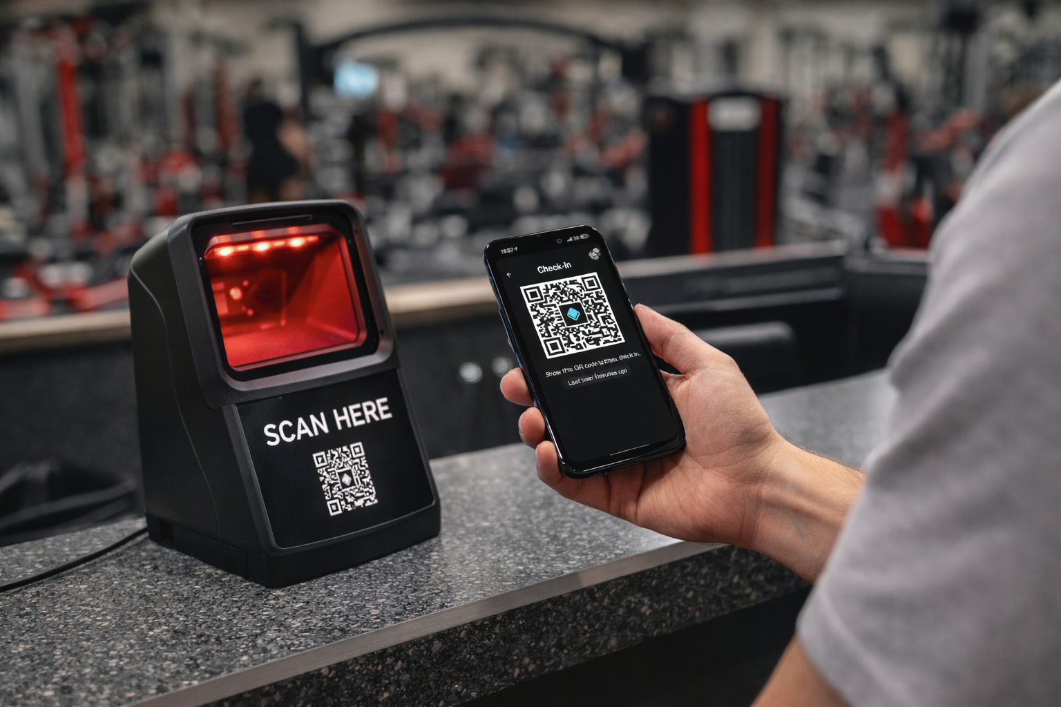 Automated QR Code Check-In